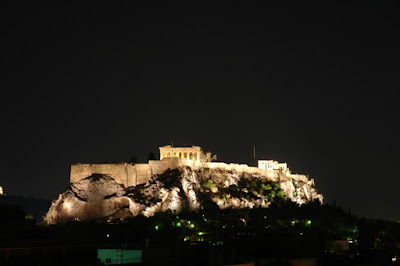 Акрополь ночью